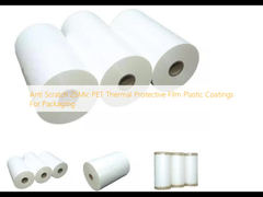 Antikras 25Mic PET thermische beschermfolie Plastic coatings voor verpakking