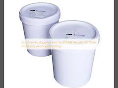 Eco-vriendelijk waterig anti-scuff Matt vernis voor het beschermen van vellen en inkjetprinten