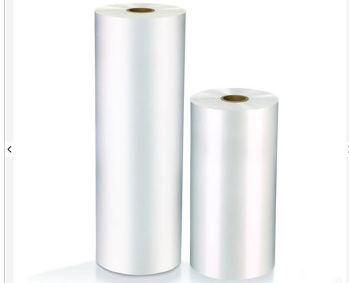 Good price 17 Mic Polyester Warm Laminating Film roll 2000m Gloss Thermal BOPP Film Voor het afdrukken van papier online