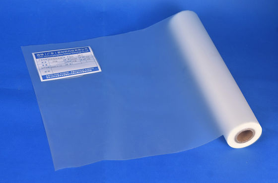 Goede prijs. PET 715mm Breedte Vermenigvuldiging Thermische Laminatie Film 1 inch Core Roll 23 Mic Glossy online