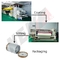 Glanzende gemetalliseerde BOPP thermische film 21 micron voor hete lamineerverpakkingen