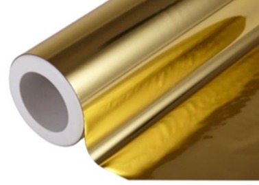 Good price Verpakking Laminatie Bopp film met metalen glinsterende aluminiumcoating 3000m lengte roll mat of glanzend online