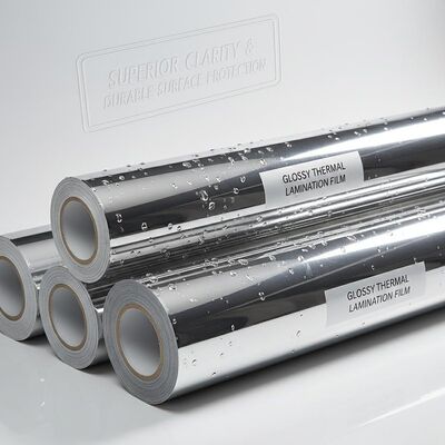 Goede prijs. Glanzende thermische laminatie film rollen waterbestendig Ontworpen om superieure helderheid en duurzame oppervlakte bescherming te bieden online