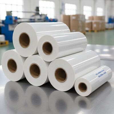 Goede prijs. EVA warm gesmolten lijm laag laminatie film rollen met optionele hitte afdichtbare eigenschap en 1 inch of 3 inch holle papier kern geschikt voor industriële online