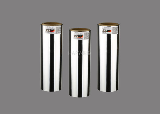 Good price Polyester-metalliseerde film voor huisdieren, thermisch zilveren lamineerfilmrol 1500 mm breed online