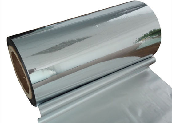 Good price Biaxiaal georiënteerde polyester meerlagige gemetalliseerde composietfilm met dubbele toon spiegel afwerking 2,8 km industriële rol online