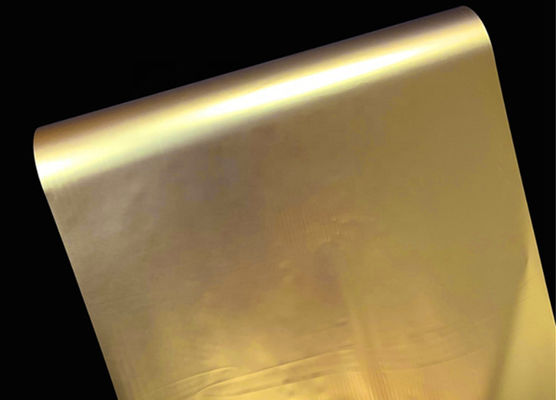 Good price Stretchfilm met BOPP-gealuminiseerde polyestercomposite film met gouden spiegelcoating op 1 inch papieren kern online