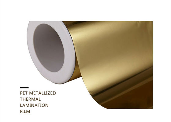 Good price ISO9001-2015 Gecertificeerde goud/zilver gemetalliseerde film voor cosmetica doos Laminatie 3 inch Paper Core Eco-vriendelijk en duurzaam online