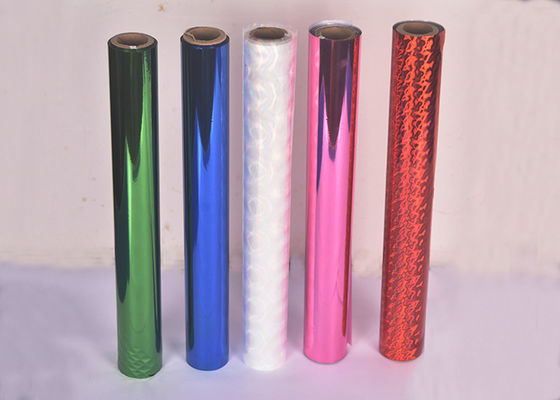 Good price Kleurrijke embossed decoratieve verpakking BOPP Glitter thermische lamineerfilm online